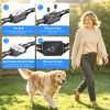 2-In-1 Dog Shock And Bark Collar Dog Training Collar With Remote 3 Collars Rechargeable Ip68 Waterproof With 3 Channels For Medium And Small Dogs