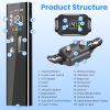2-In-1 Dog Shock And Bark Collar Dog Training Collar With Remote 2 Collars Rechargeable Ip68 Waterproof With 3 Channels For Medium And Small Dogs