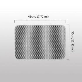 Cat litter pad - waterproof double-layer, preventing garbage tracking, non slip base, soft and safe, machine washable, easy to clean (Option: Defaulttitle)